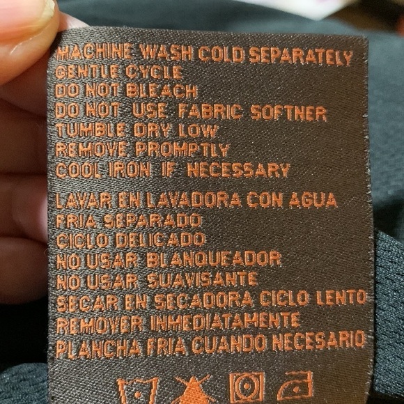 Hawke & Co Jacket Size XL, blue and black, good condition Avid Golfer insignia - Picture 11 of 12